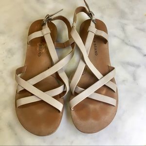 LUCKY BRAND Sandals Criss Cross Size 7.5